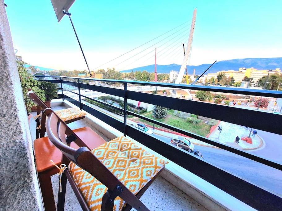 Best View Katechaki Bridge Metro Athene Buitenkant foto